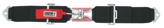 Crow Safety Gear Seat Belt 3in Wide 50in Long Bolt In Black MPN CRW11224