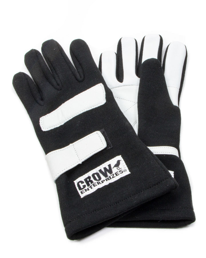 Crow Safety Gear Gloves Medium Black Nomex 2-Layer Standard MPN CRW11714