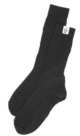 Crow Safety Gear Black FR Blend SFI 3.3 Sock X-Large 12-13 CRW29118B