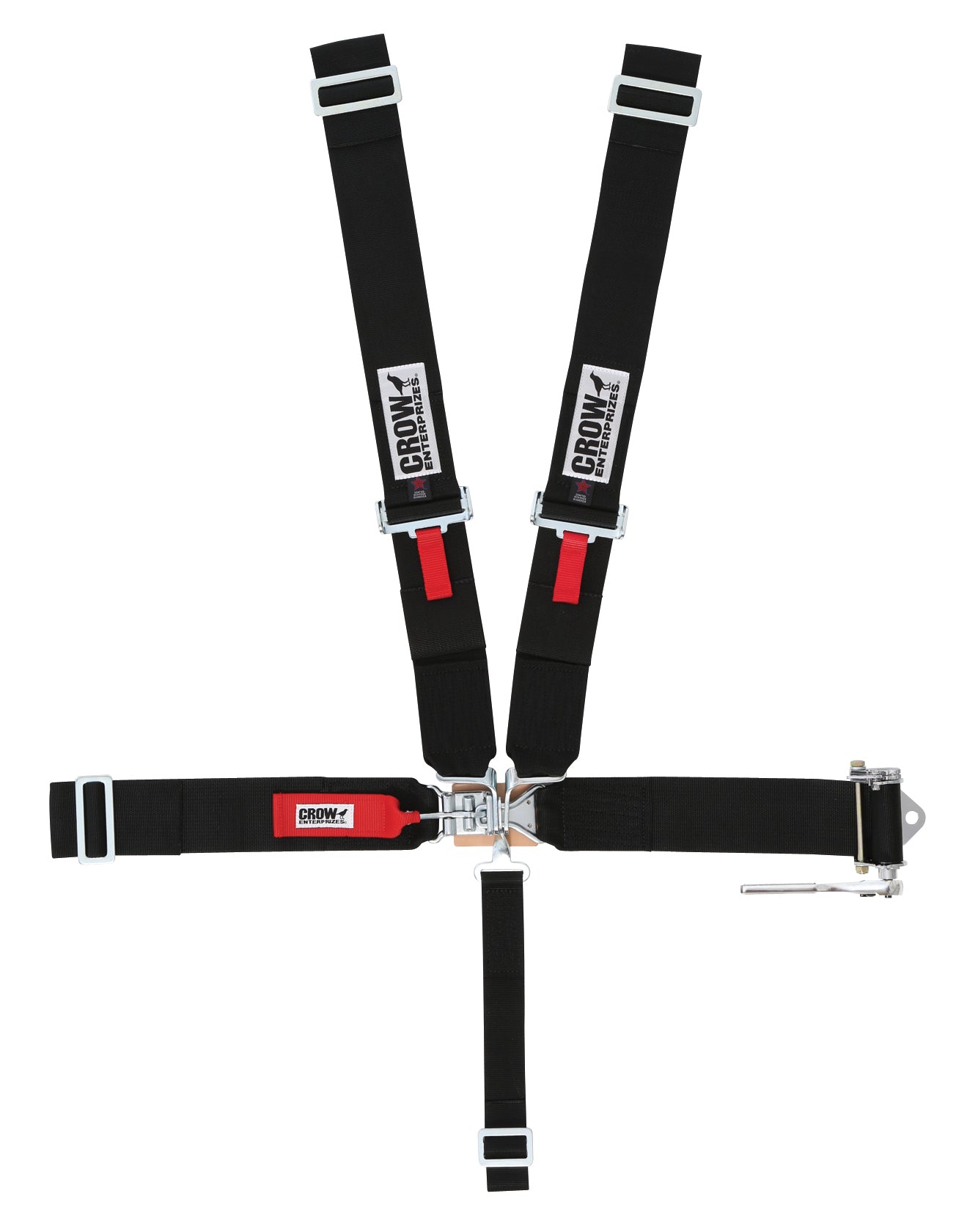 Crow Safety Gear Seat Belts Ratchet On Left 3in Belts All Wrap MPN CRW40054