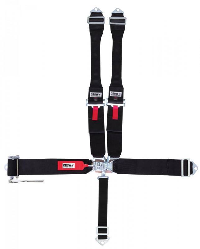 Crow Safety Gear Seat Belts Ratchet Style On Right 3in 5 Point MPN CRW40074R
