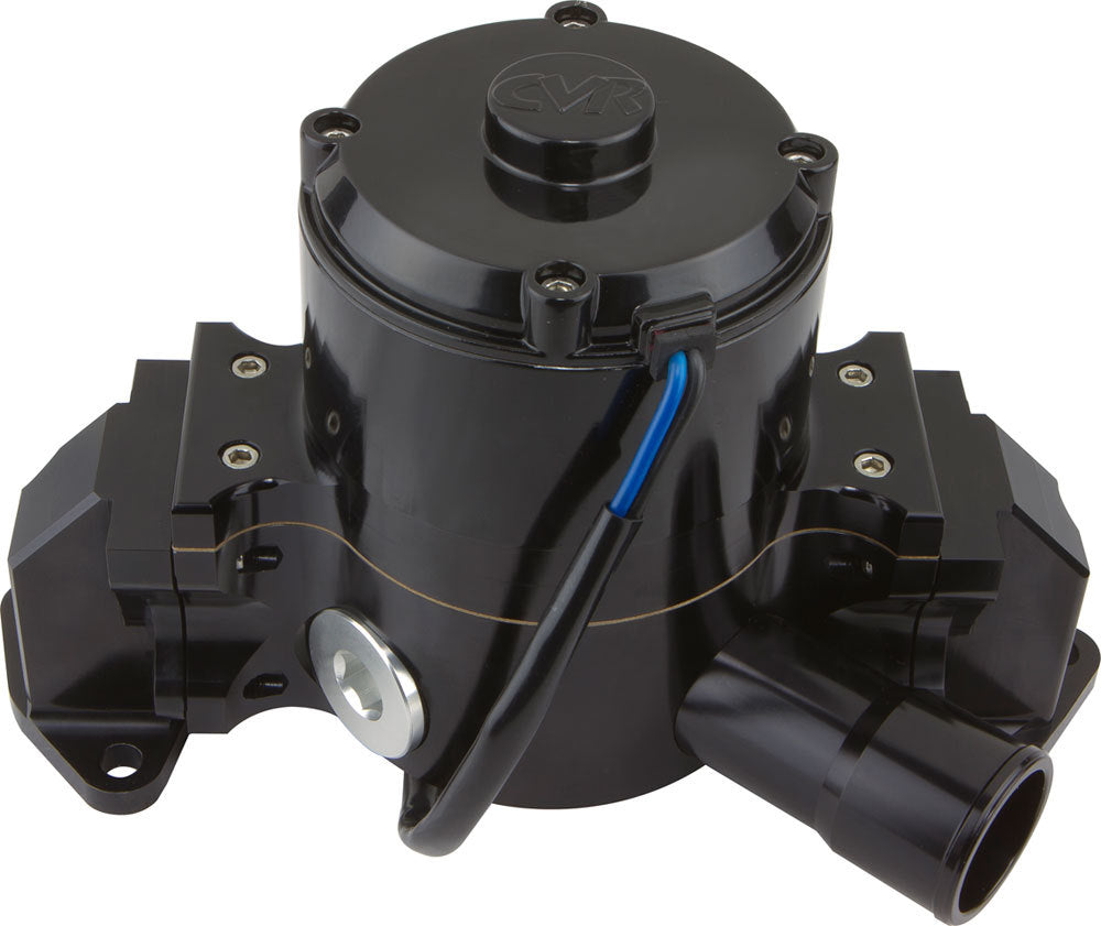 Cvr Performance  SBF Billet Alum Electric Water Pump Black 8502BK