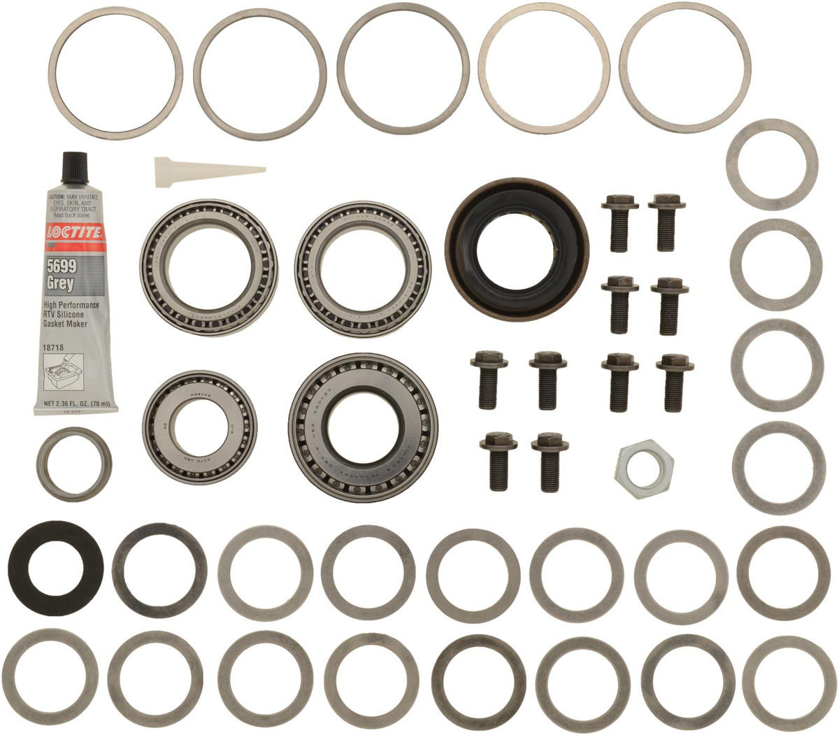 Dana - Spicer Jeep JK Dana 44 Master Install Kit Rear MPN DAN2017109 For Jeep Wrangler JK 2007-18