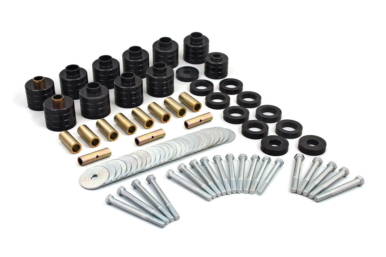 Daystar Products International   80-86 Jeep CJ 1in Body Mount  DASKJ04502BK