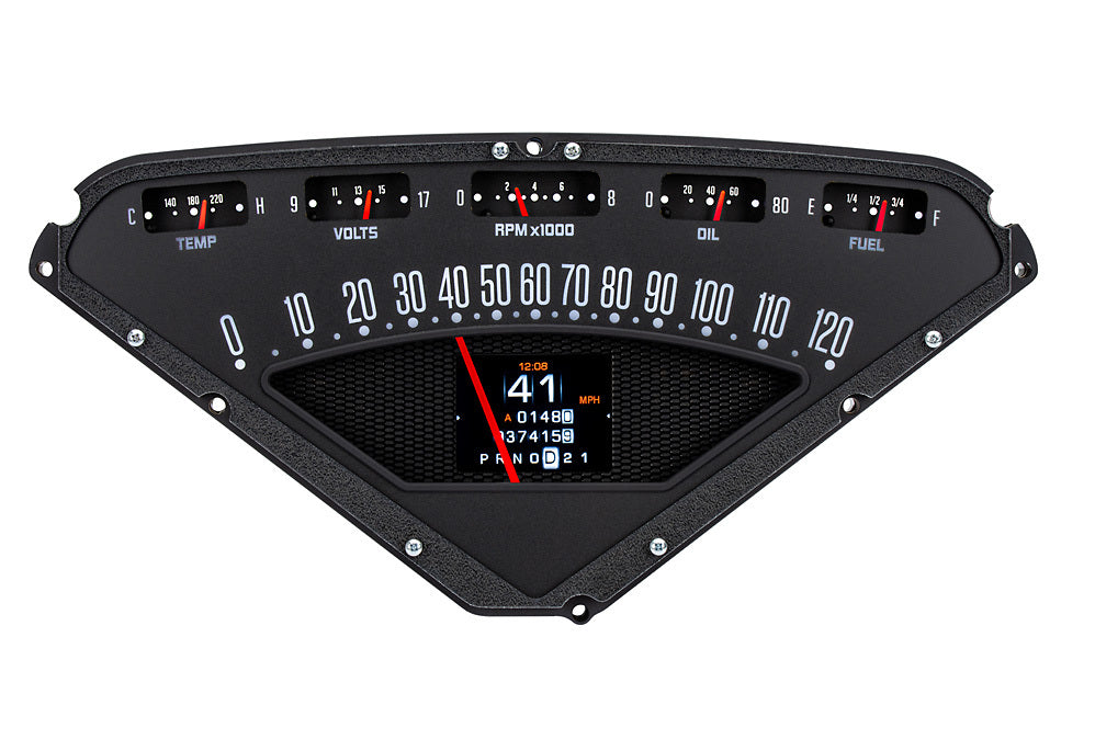 Dakota Digital 1955-59 Chevy Truck RTX Instrument System DDGRTX-55C-PU-X