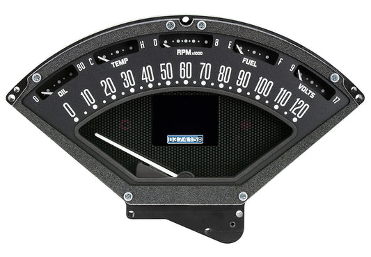 Dakota Digital 1955-56 Chevy Car RTX Instrument System DDGRTX-55C-X