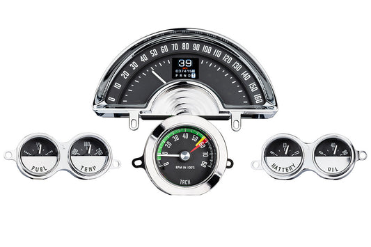 Dakota Digital 1958-62 Chevy Corvette RTX Instrument System DDGRTX-58C-VET-X