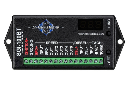 Dakota Digital Speed  Tach and Diesel S ignal Interface  Bluetoo DDGSGI-100BT