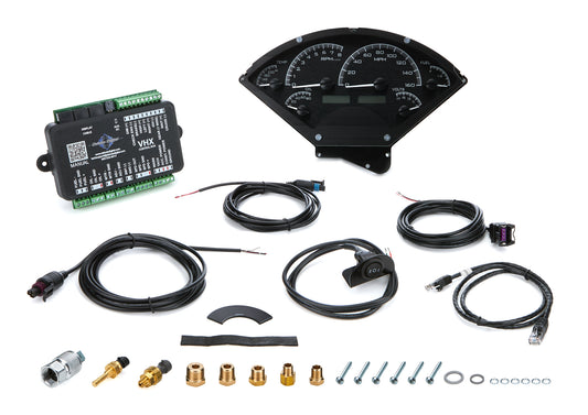 Dakota Digital 1955-56 Chevy Car VHX Instrument System DDGVHX-55C-K-W