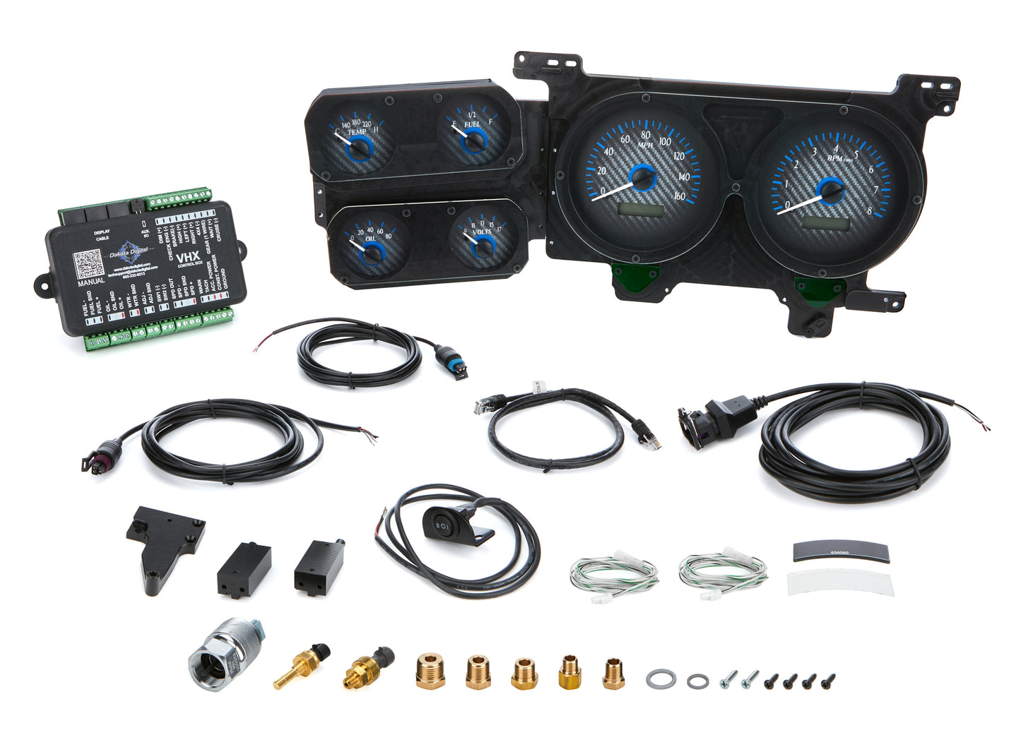 Dakota Digital 1973-87 Chevy Pickup VHX Instrument System DDGVHX-73C-PU-C-B