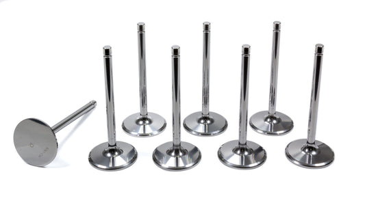 Del West 11/32 Intake Valves - 2.100 MPN DELIV2100-2T-CRST-8 For Chevy