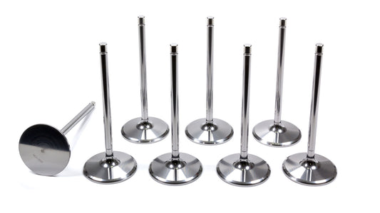 Del West 5/16 Intake Valves - 2.180 MPN DELIV2180-6T-310-CRST-8 For Chevy