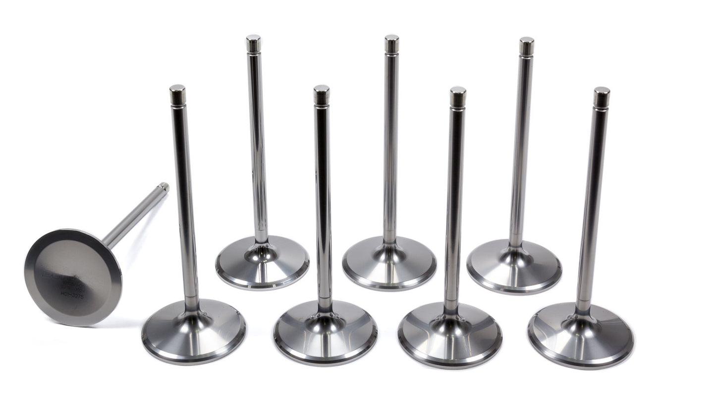 Del West 5//16 Intake Valves - 2.180 MPN DELIV2180-7T-310-CRST-8 For Chevy