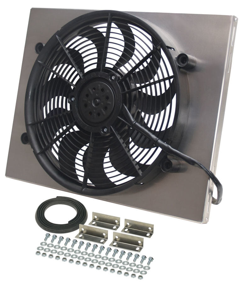 Derale RAD Fan w/Alum Shroud Assembly MPN DER16822