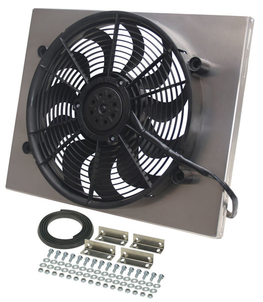 Derale RAD Fan w/Alum Shroud Assembly MPN DER16822