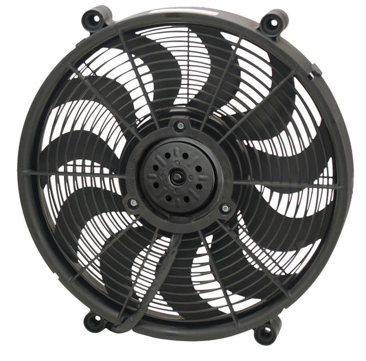Derale 17in High Output Pusher/ Drop-in Electric Fan MPN DER16917
