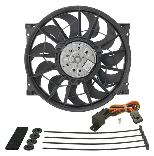 Derale 12in High Output RAD Fan Single Pusher MPN DER16925 2000