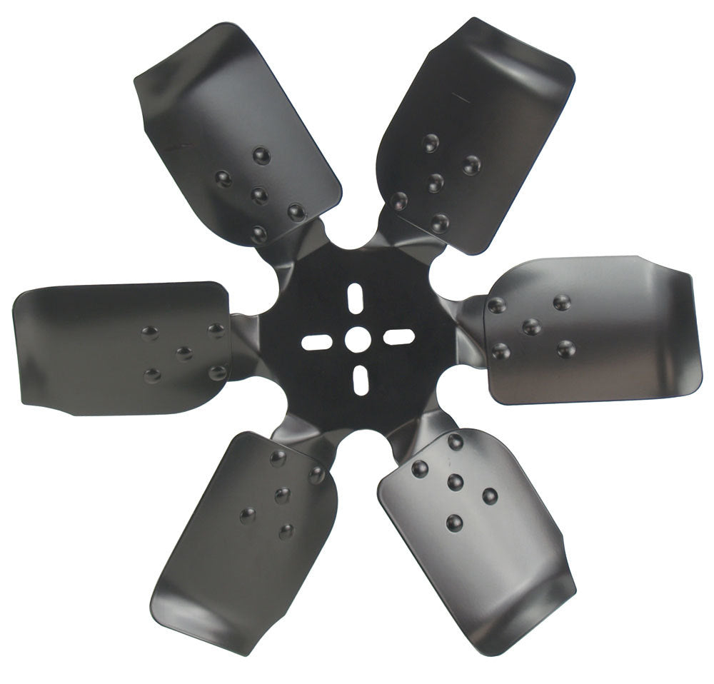 Derale 17in Rigid Race Fan Steel Blade MPN DER17317 For Universal use Pilot