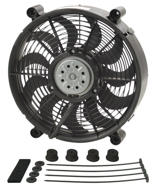Derale 12in High Output Electrc Fan Standard Kit MPN DER18212