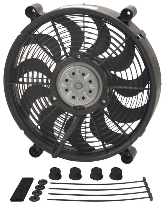 Derale   14in High Output Electrc Fan Std Kit  DER18214