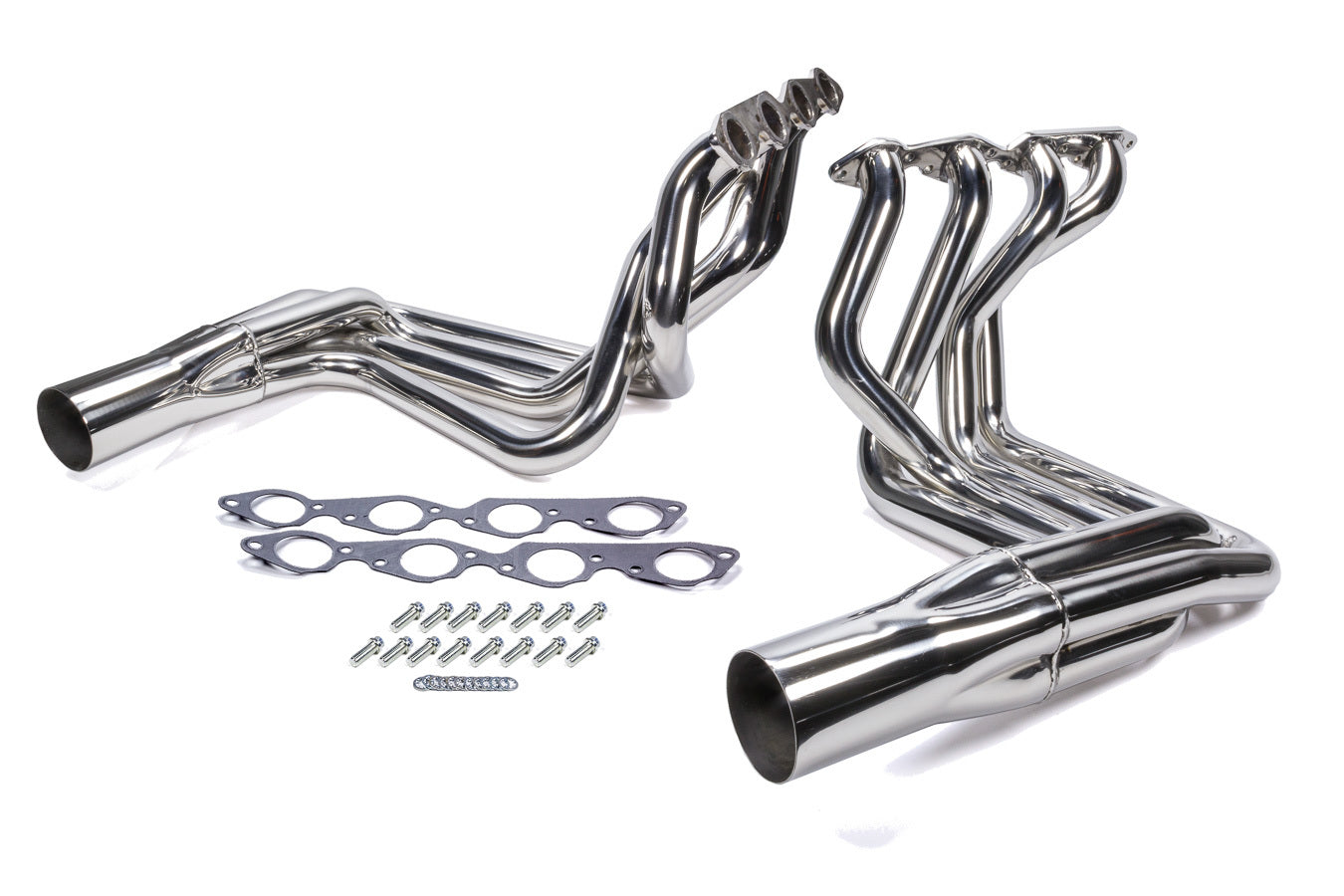 Dougs Headers BBC Side Mount Headers 304 S/S - 63-82 Vette MPN DGHD381-SS For Chevy Corvette 1963-82