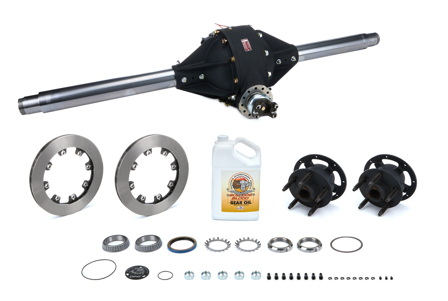 Diversified Machine  4.86 Mod Rear w/GN Tubes Billet Hubs & Rotors 4.86MODPKG3-2