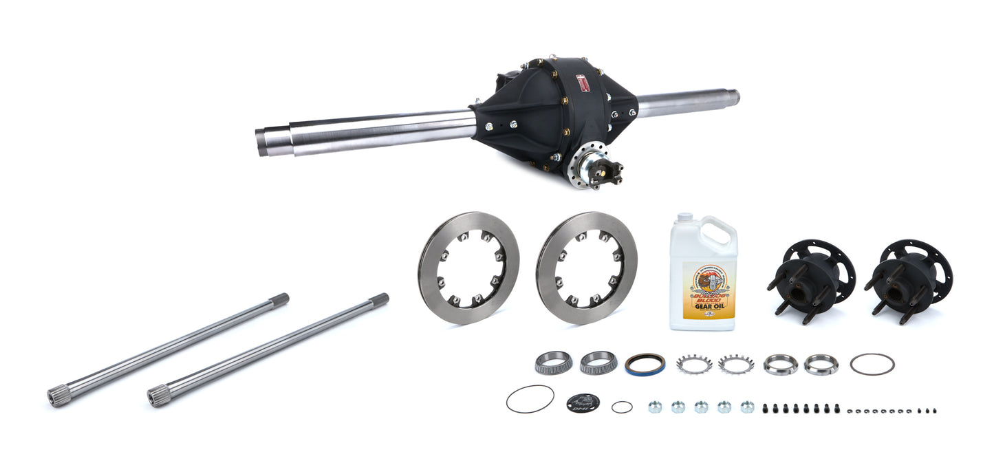 Diversified Machine  4.86 Mod Rear w/GN Tubes Billet Hubs & Rotors 4.86MODPKG3