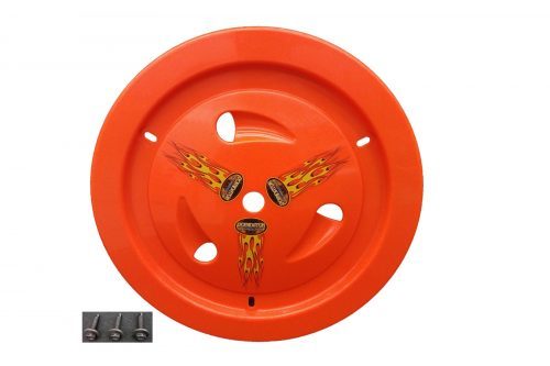 Dominator Race Products  Wheel Cover Bolt-On Fluo Orange Real Style 1007-B-FLO-OR