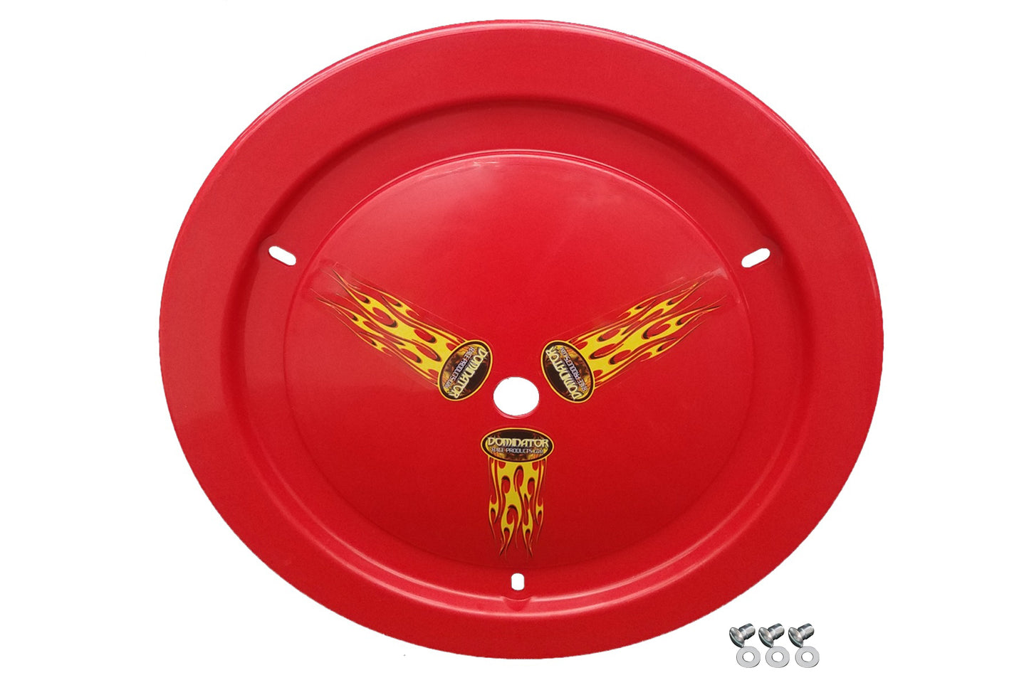Dominator Race Products  Wheel Cover Dzus-On Red 1012-D-RD