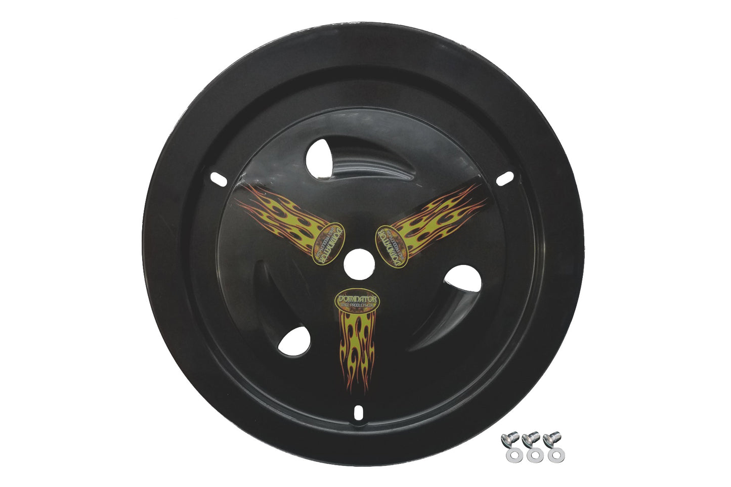Dominator Race Products  Wheel Cover Bolt-On Black 1013-B-BK