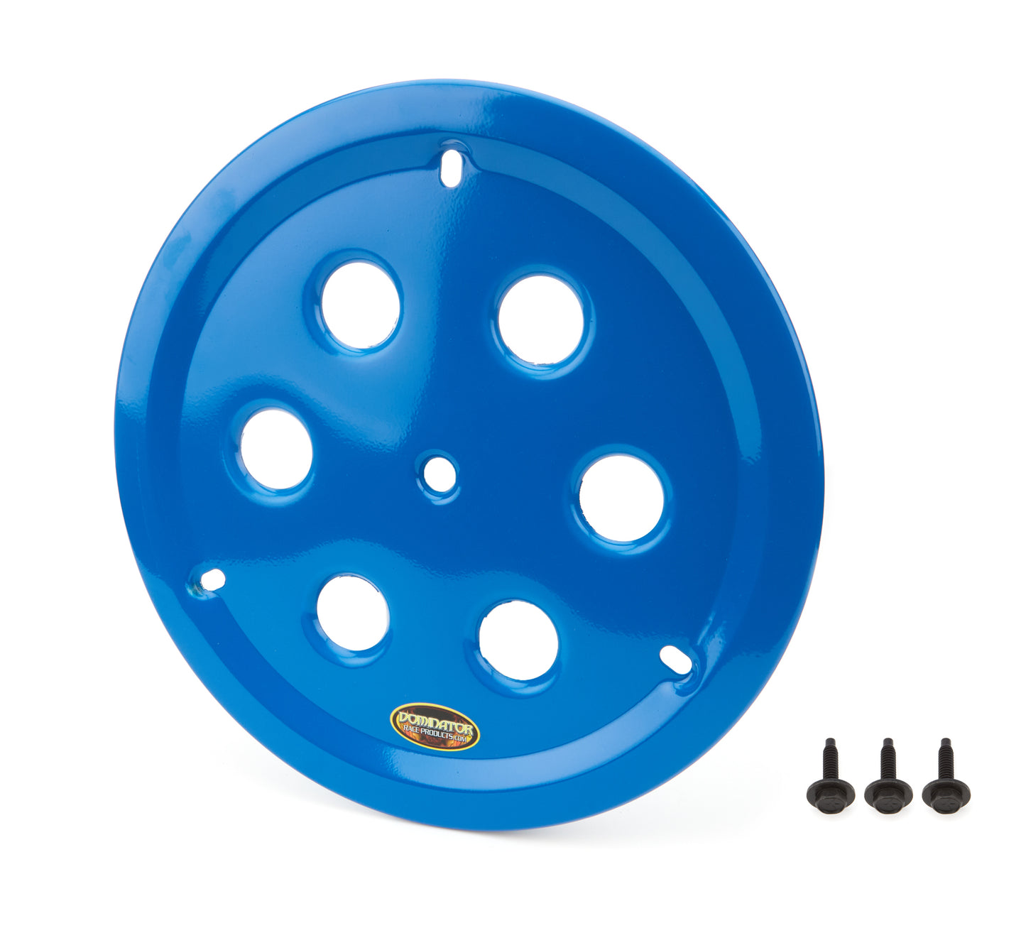 Dominator Race Products  Wheel Cover Hole Vent Alum Bolt 15in Blue 1032-B-BL