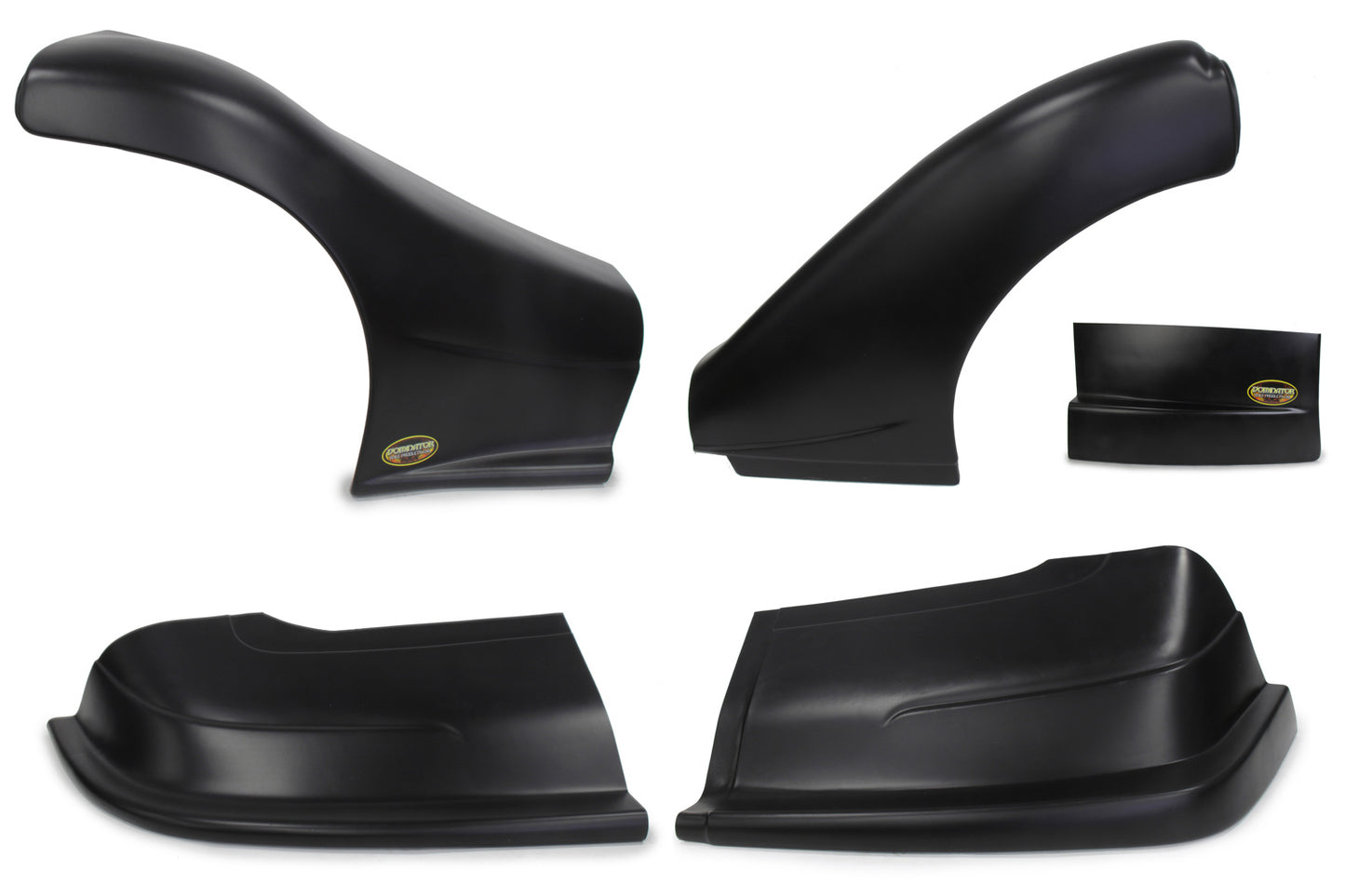 Dominator Race Products Dominator Late Model Nose Kit Black MPN DOM2300-BK Dirt Late Model