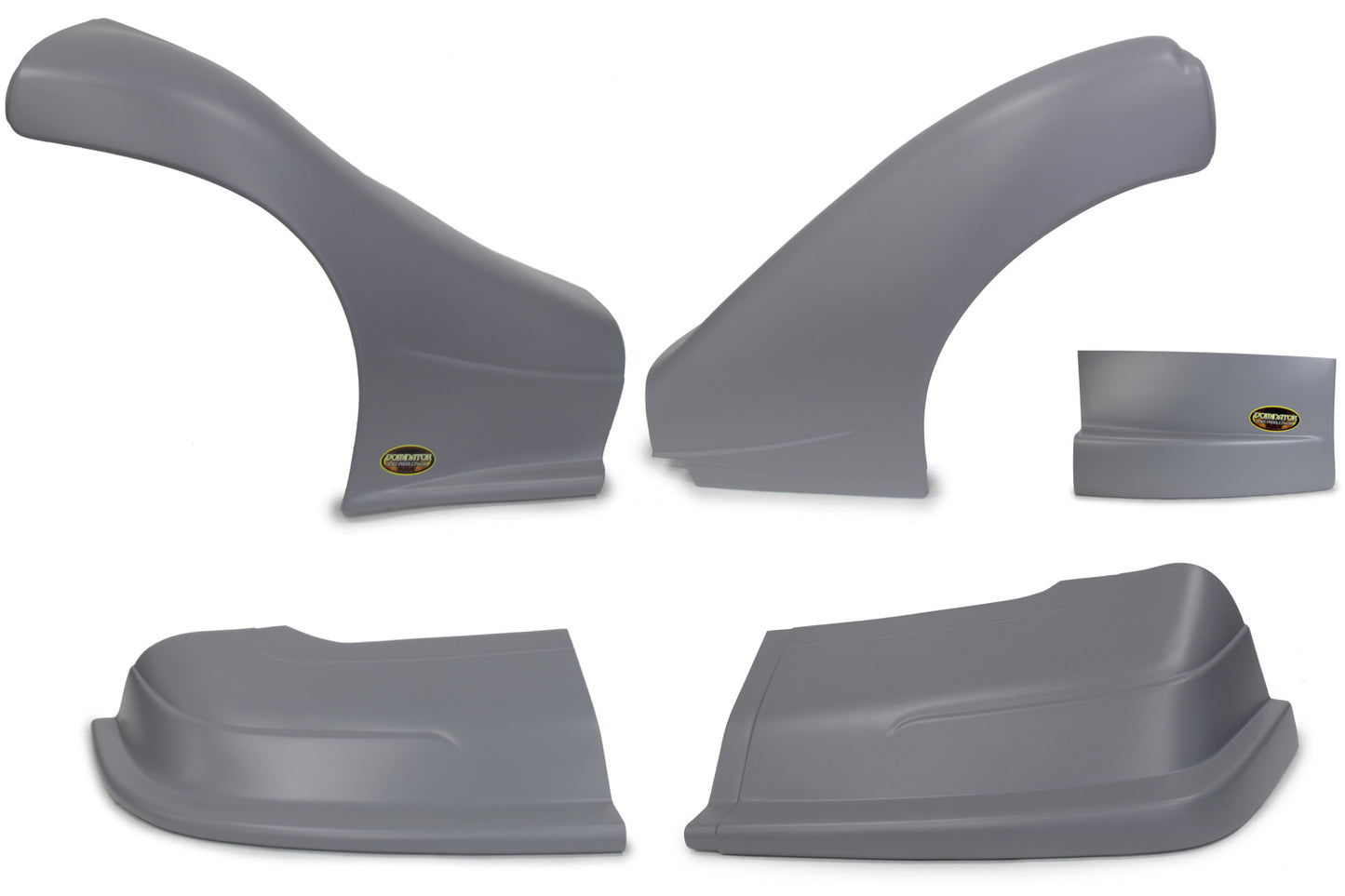 Dominator Race Products Dominator Late Model Nose Kit Gray MPN DOM2300-GRY Dirt Late Model