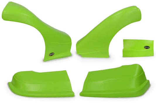 Dominator Race Products Dominator Late Model Nose Kit Xtreme Green MPN DOM2300-XG Dirt Late Model