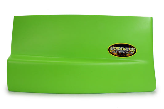 Dominator Race Products  Dominator Late Model Ext Flare Left Xtreme Green 2302-EX-XG