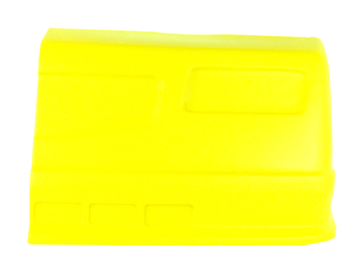 Dominator Race Products  SS Nose Flou Yellow Left Side Dominator SS 302-FLO-YE-NE