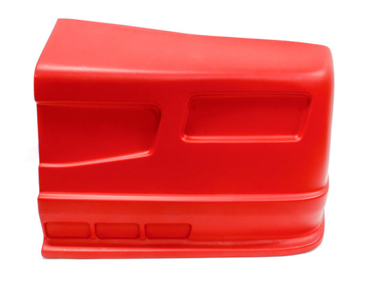 Dominator Race Products  SS Nose Red Left Side Dominator SS 302-RD-NE