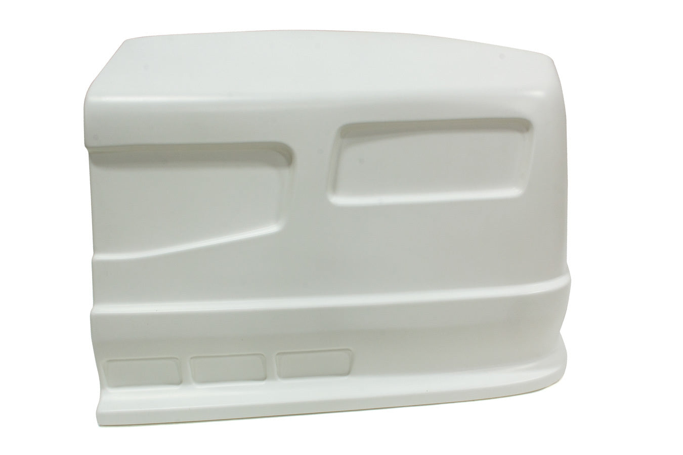 Dominator Race Products  SS Nose White Left Side Dominator SS 302-WH-NE