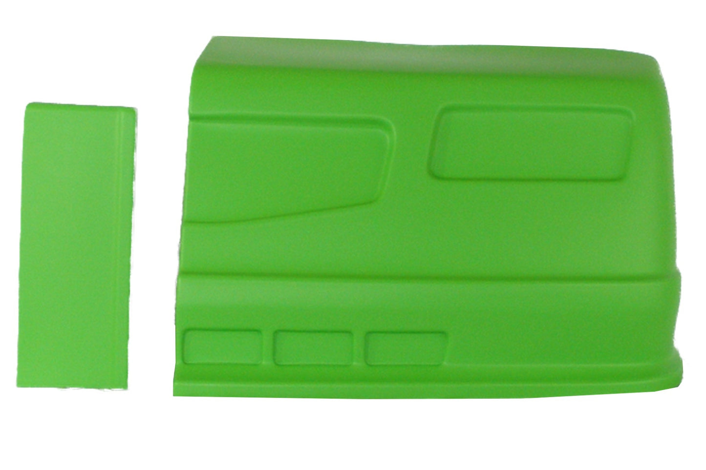 Dominator Race Products  SS Nose Xtreme Green Left Side Dominator SS 302-XG