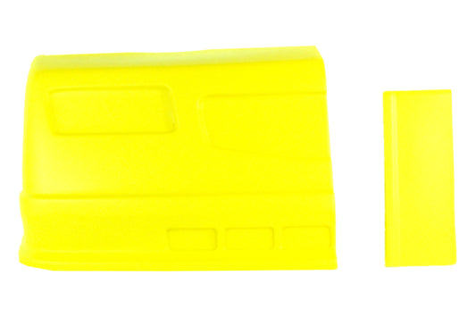 Dominator Race Products  SS Nose Flou Yellow Right Side Dominator SS 303-FLO-YE