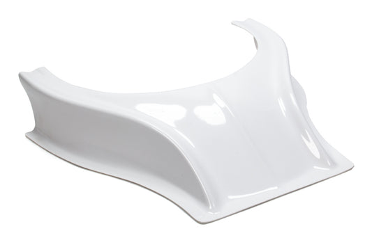 Dominator Race Products  Stalker Hood Scoop 3.5in White 503-WH