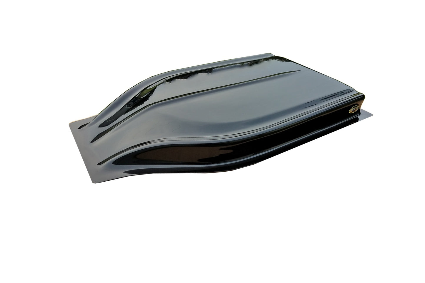 Dominator Race Products  Hood Scoop Stalker 2.5in Street Stock Black 517-BK