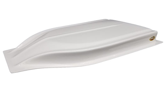 Dominator Race Products  Hood Scoop Stalker 2.5in Street Stock White 517-WH