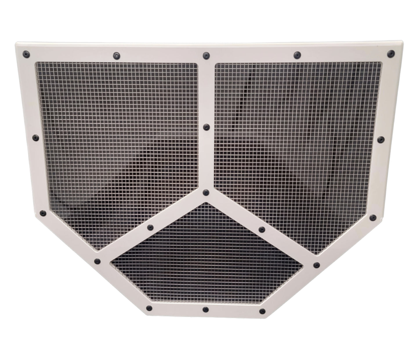 Dominator Race Products Shaker Screen Radiator Mod White MPN DOM551-WH