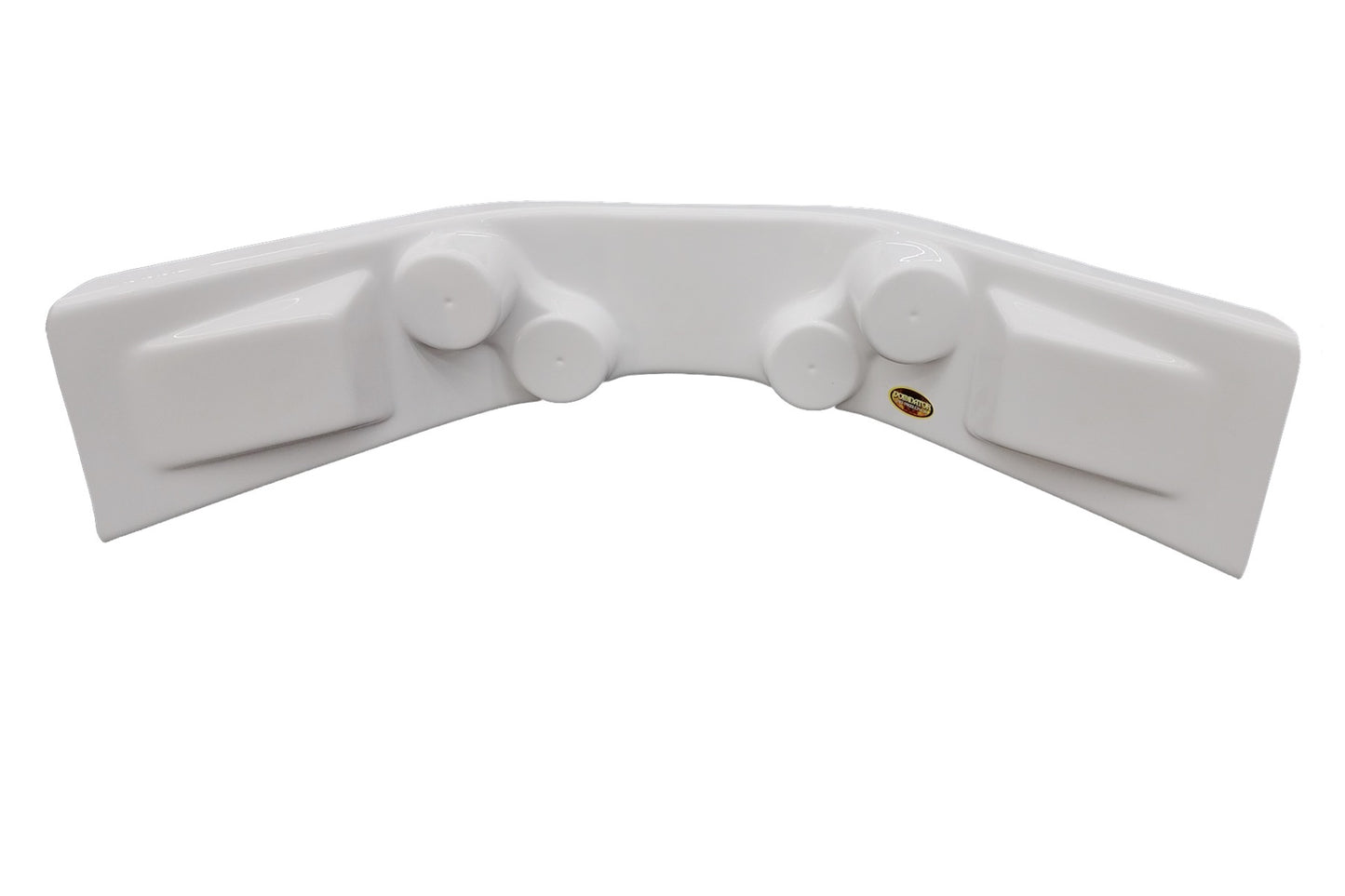 Dominator Race Products Dash Panel Curved White 30in w x 12in d x 6.5in MPN DOM910-WH