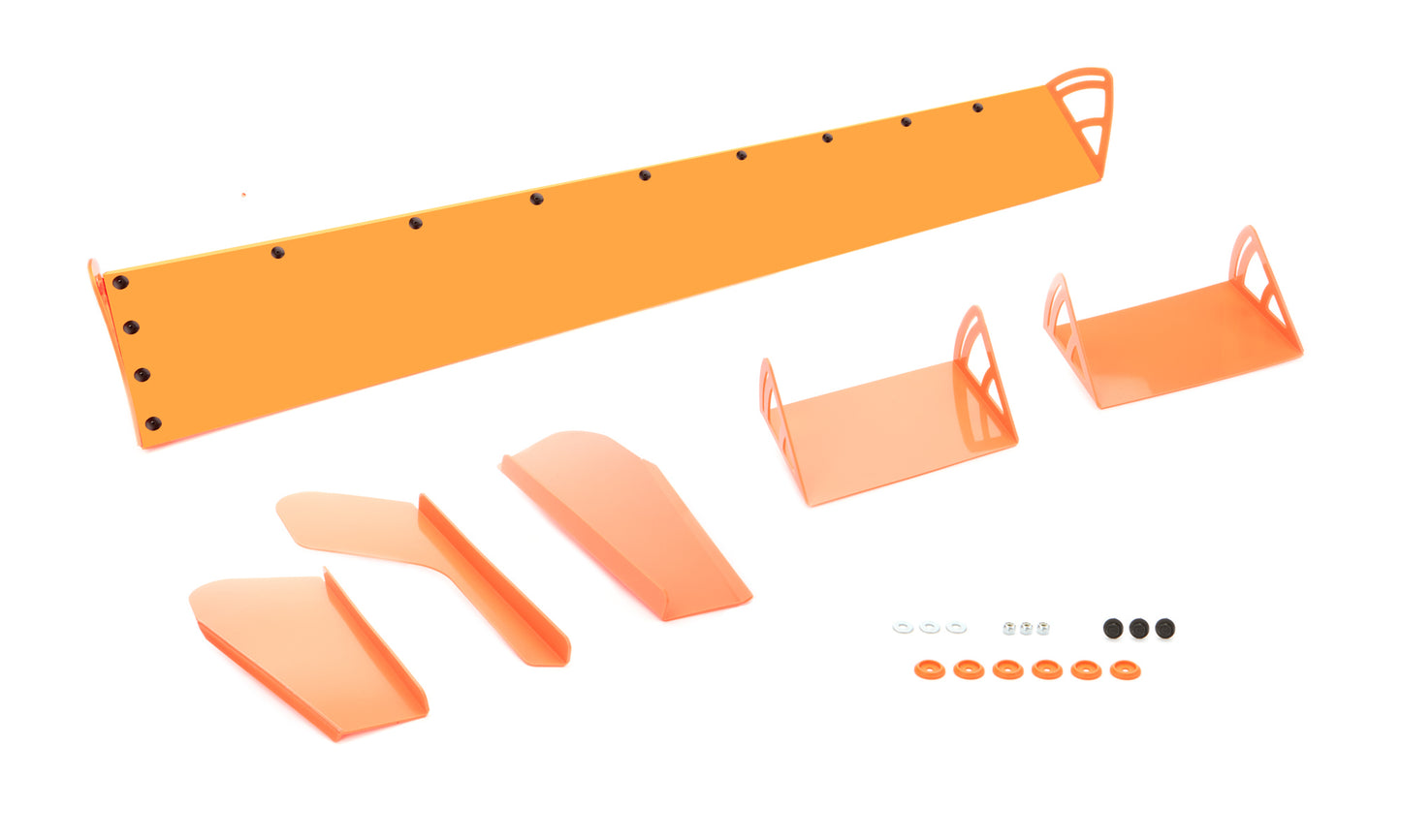 Dominator Race Products  Plastic Spoiler 8x72in LM Fluorescent Orange 920-FLO-OR