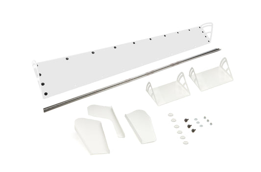 Dominator Race Products  Plastic Spoiler 8x72in LM White 920-WH