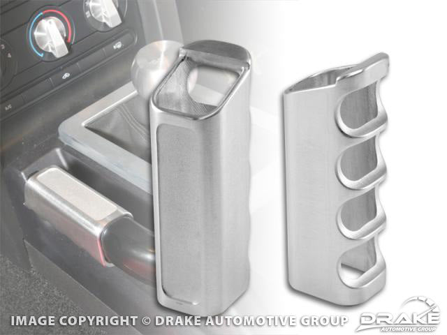 Drake Automotive Group 2005-09 Mustang Parking Brake Handle Cover MPN DRA5R3Z-2760-BL For Ford Mustang 2005-09