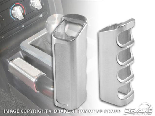 Drake Automotive Group 2005-09 Mustang Parking Brake Handle Cover MPN DRA5R3Z-2760-BL For Ford Mustang 2005-09