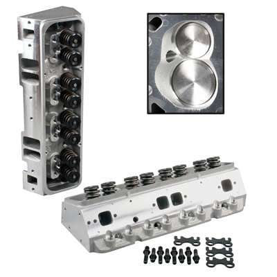Dart SBC 215cc Pro-1 Head 64cc A/P 2.05/1.60 Assem MPN DRT11511122P For Chevy